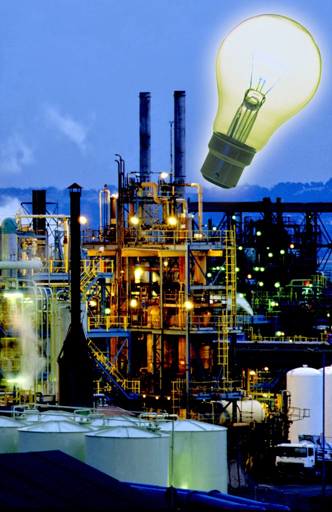 image of a utility plant that uses CHEMCAD